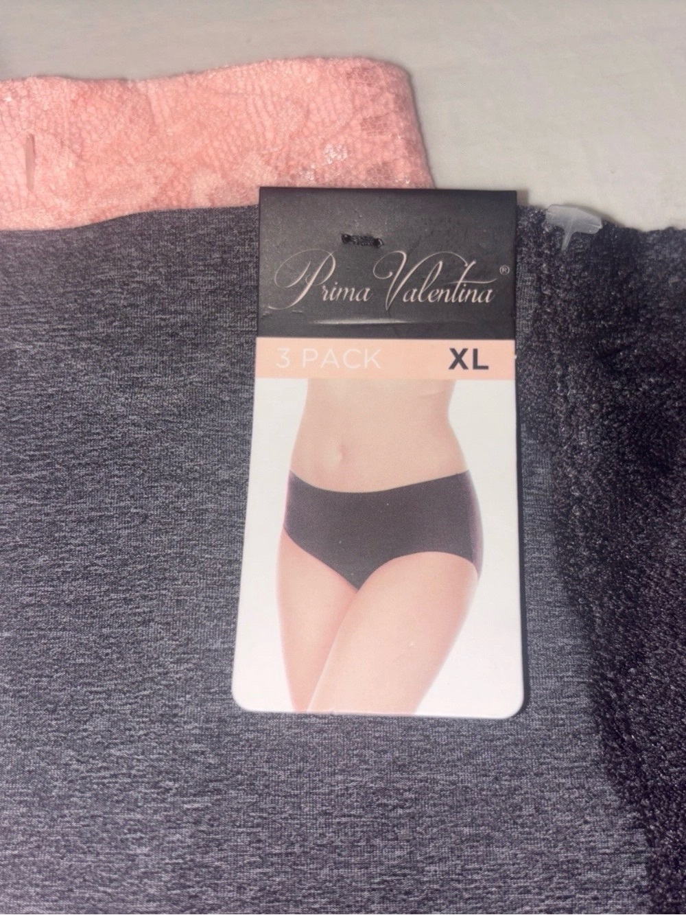 NWT 3-pack Prima Valentina Women’s No Panty Lines Hi-Cut Brief Panties 871158 - Picture 4 of 9